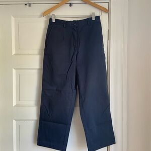 L.L. Bean Dark Blue Original Fit Trousers